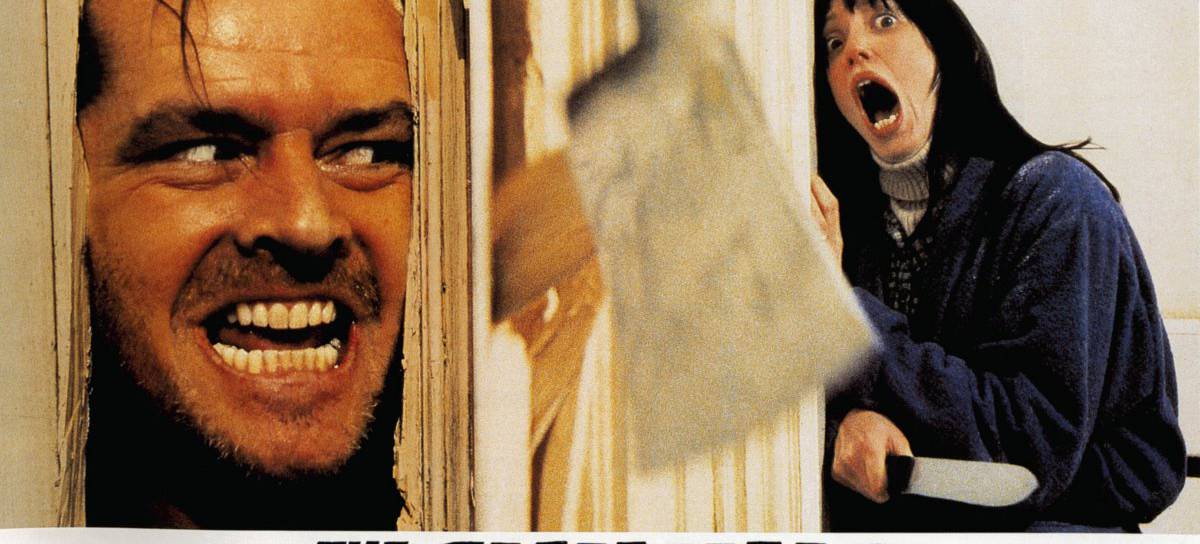Jack Nicholson (i) y Shelley Duvall (d) en un cartel promocional de &#039;El resplandor&#039;