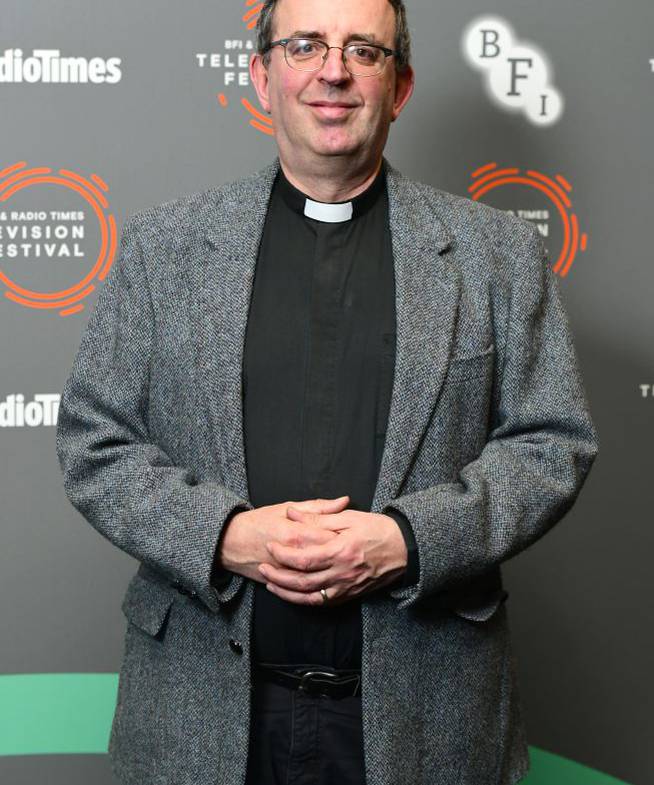 Richard Coles, en un festival de televisión en 2019.