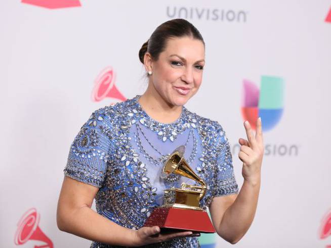 Niña Pastori en los Latin Grammy de 2016.