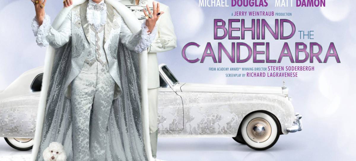 Michael Douglas (i) y Matt Damon (d) en el cartel promocional de &#039;Behind the Candelabra&#039;