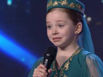 Edurne entrega su pase de oro a la niña ucraniana que consigue hacerla llorar de emoción en ‘Got Talent’