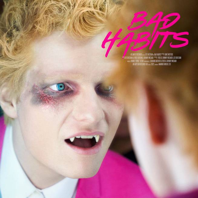 Portada de &#039;Bad Habits&#039; de Ed Sheeran