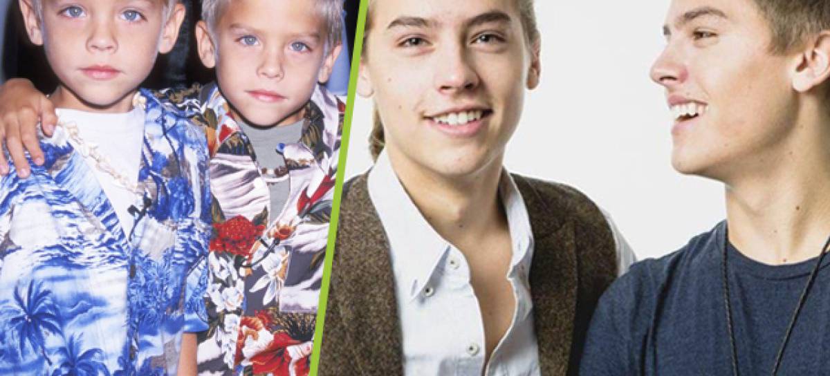 Los gemelos Dylan y Cole Sprouse de Zack & Cody.