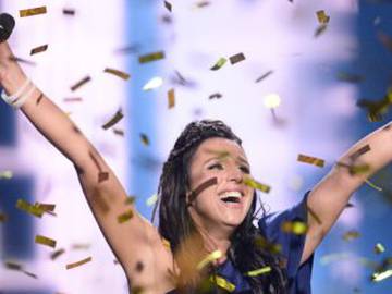 Jamala, la ganadora de Eurovisión 2016, conmueve con el relato de su huida de Ucrania