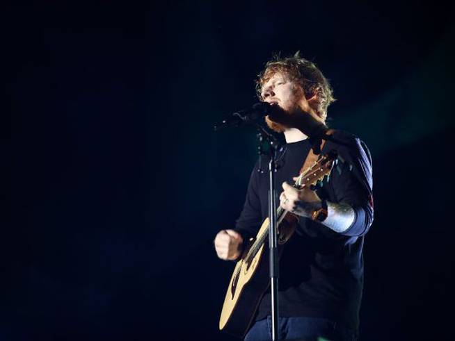 Ed Sheeran en un concierto en Auckland (Australia) / Getty