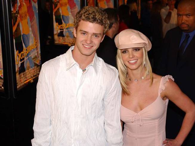 Britney Spears y Justin Timberlake cuando eran pareja.