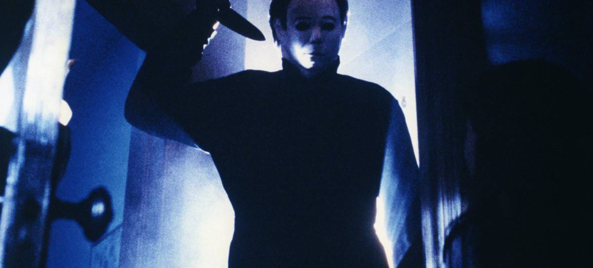 Tony Moran caracterizado como el asesino de &#039;Halloween&#039; (1978) en una escena promocional de la película / Corbis vía Getty Images / Foto © Compass International Pictures