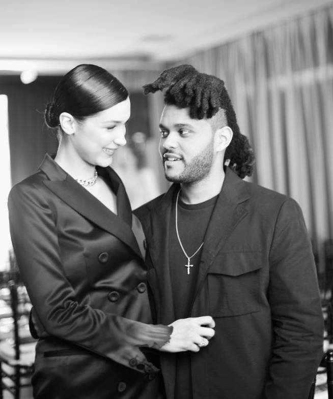Bella Hadid y The Weeknd hacían buena pareja.