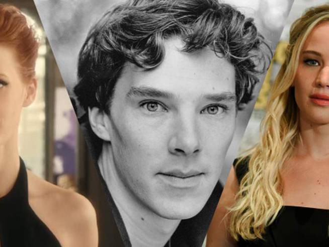 Jessica Chastain, Benedict Cumberbatch y Jennifer Lawrence