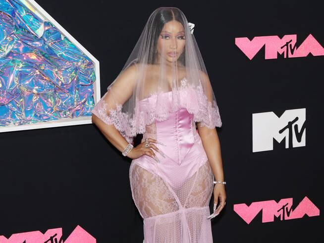 Nicki Minaj en los MTV Video Music Awards 2023.