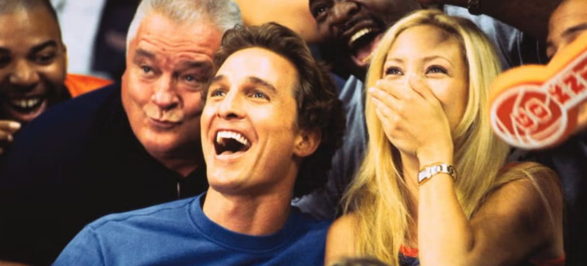Matthew McConaughey y Kate Hudson durante el rodaje de 'Cómo perder a un chico en diez días'.