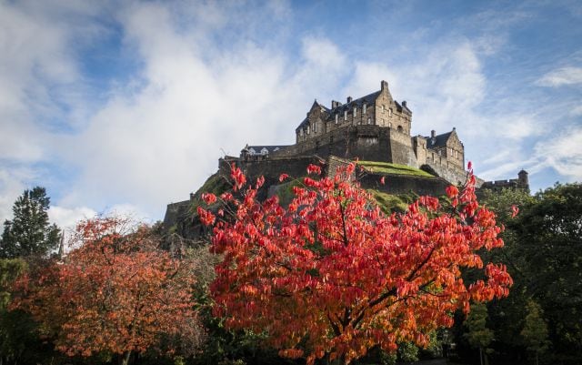 Castillo de Edimburgo.