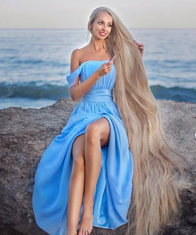 Alona Kravchenko, la Rapunzel ucraniana
