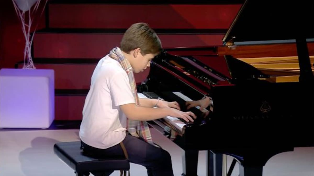 El niño pianista que fascinó en ‘Prodigios’ la misma noche que Chabelita rajaba en el ‘Deluxe’