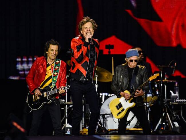 Los Rolling Stones durante un concierto en Liverpool el verano pasado.  