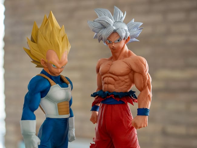Goku y Vegita Super Master Stars Piece Genkidamatsuri
