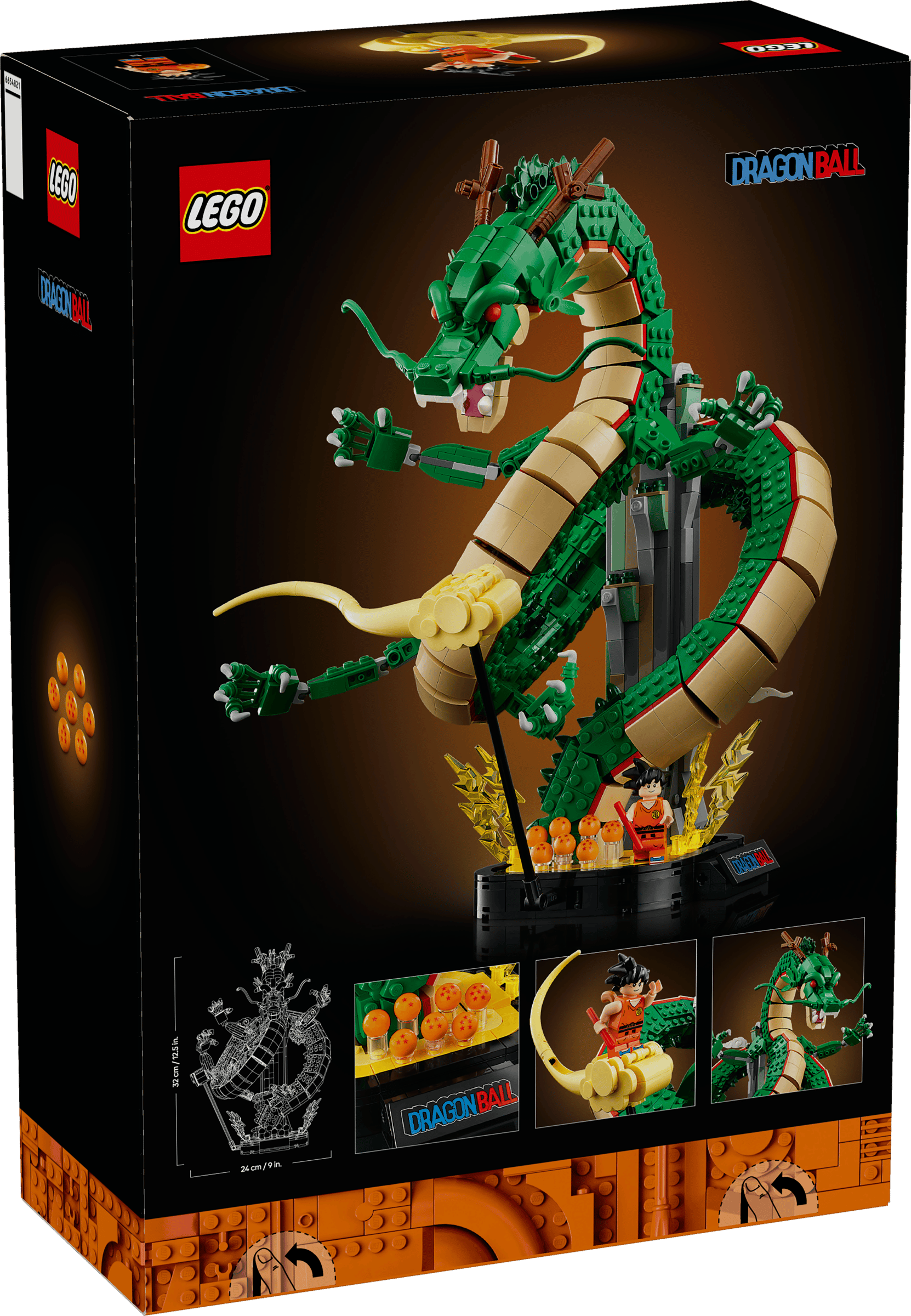 LEGO presenta su primer set de Dragon Ball con Shen-Ron y Goku como protagonistas.