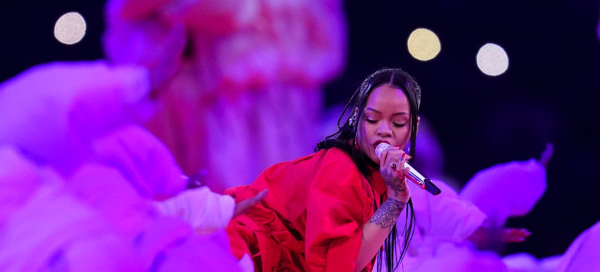 Rihanna en la Super Bowl 2023