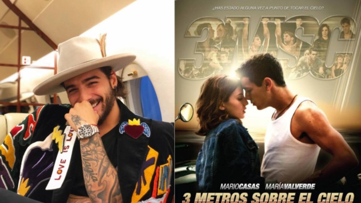 Maluma es muy fan de Tres Metros Sobre El Cielo