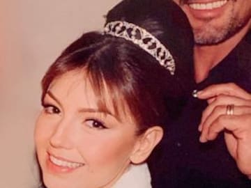 Thalía publica fotos inéditas de su boda