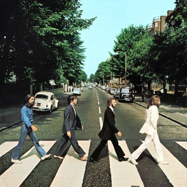 La mítica carátula de 'Abbey Road', de The Beatles