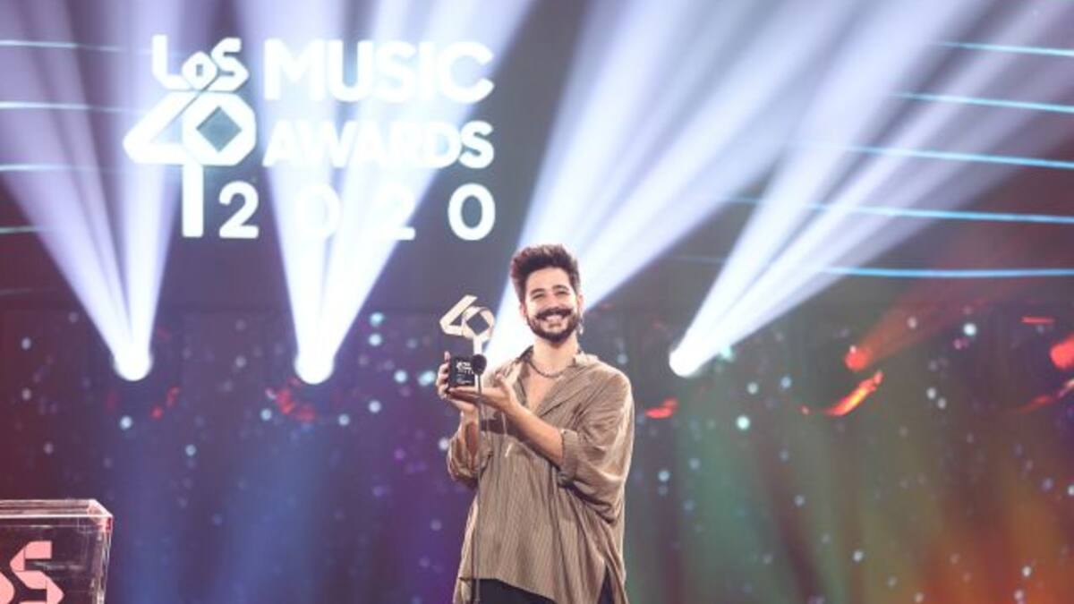 El emotivo discurso de Camilo (Mejor Artista Revelación Latino): “Alegrías y esperanza cuando más se necesita”