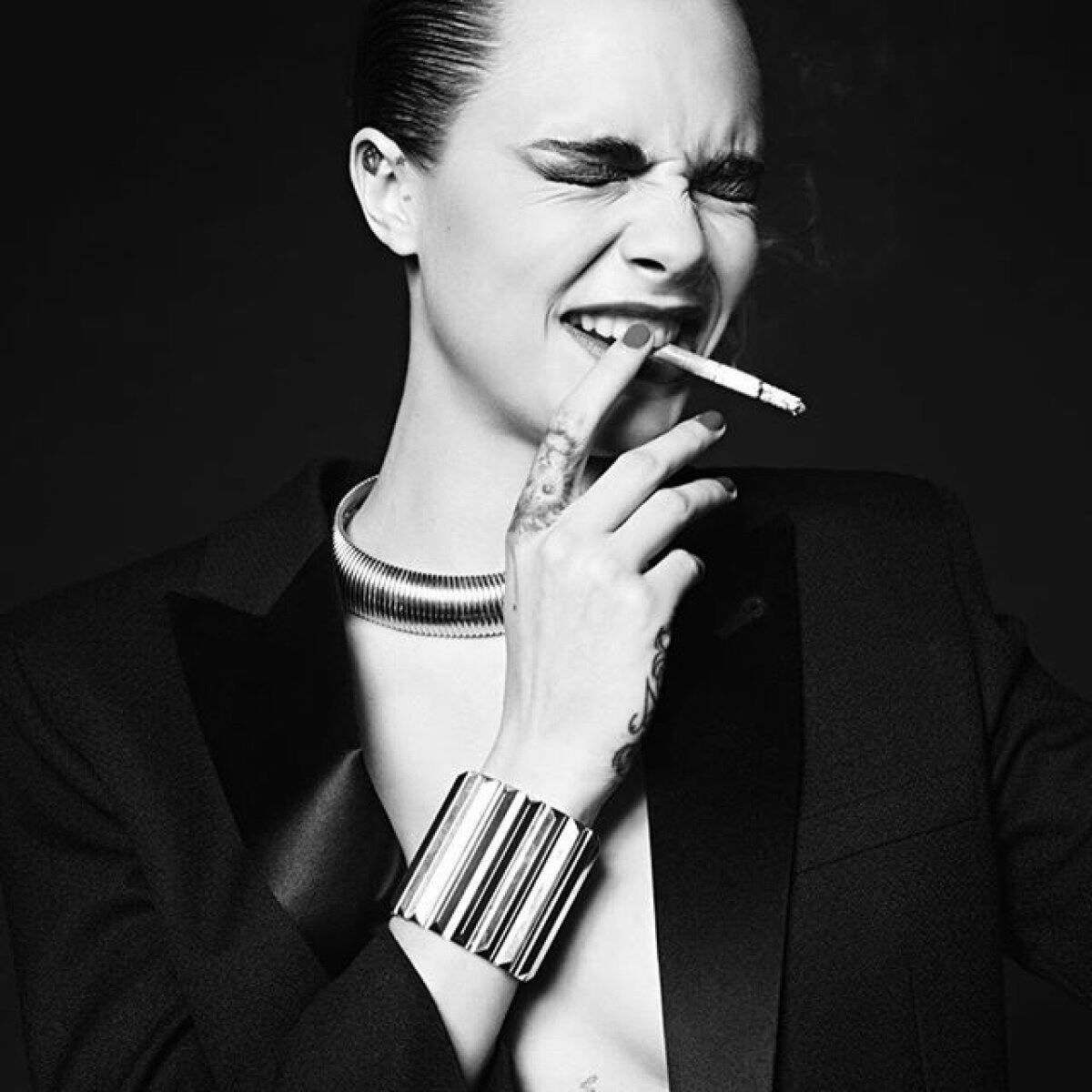 Cara Delevigne, la modelo del momento.