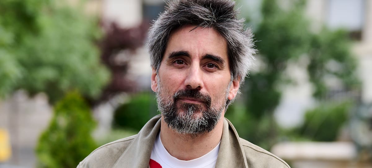Manel Loureiro, en la protesta silenciosa de La Casa del Libro 2026.