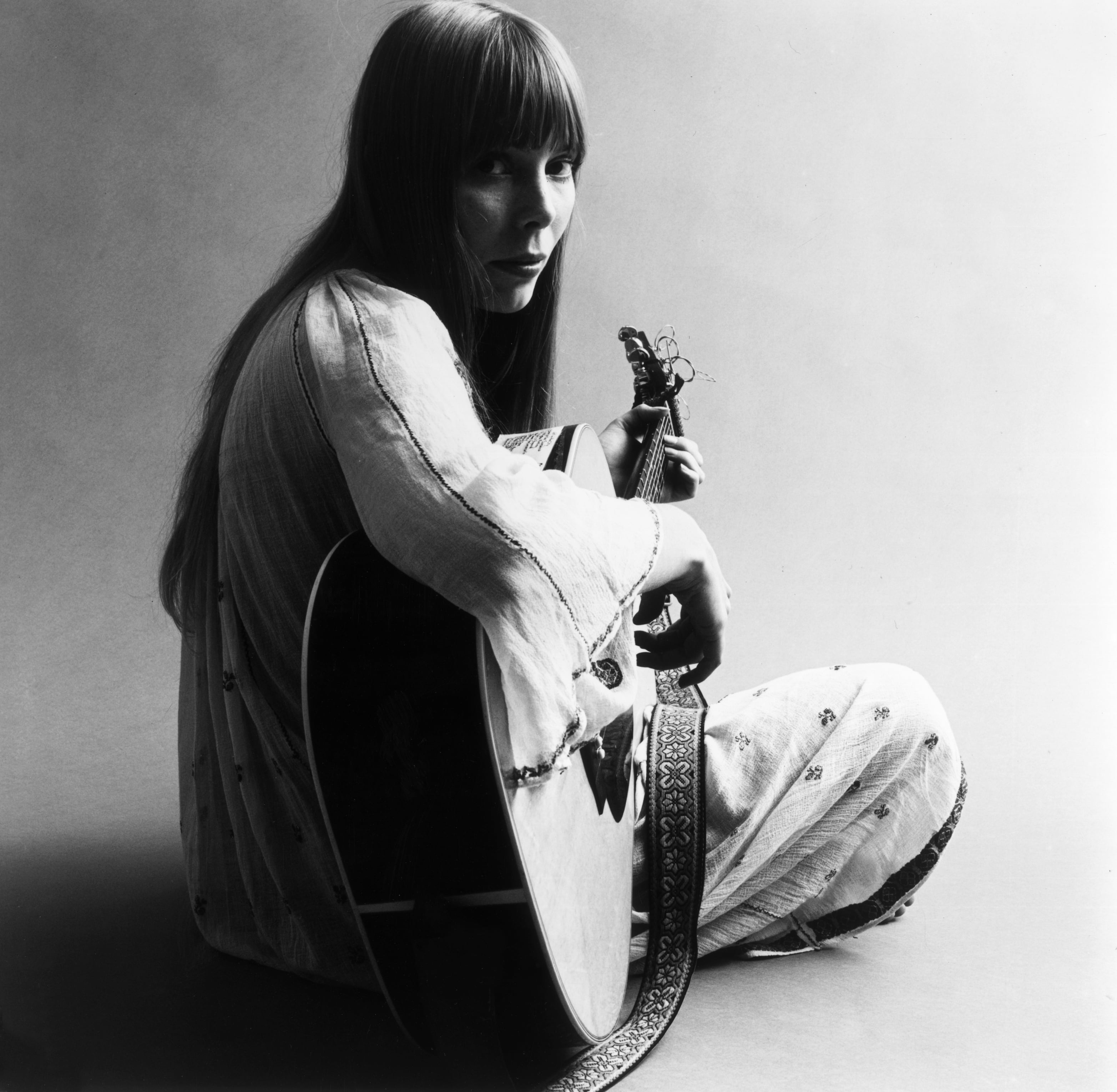 Joni Mitchell en 1968.