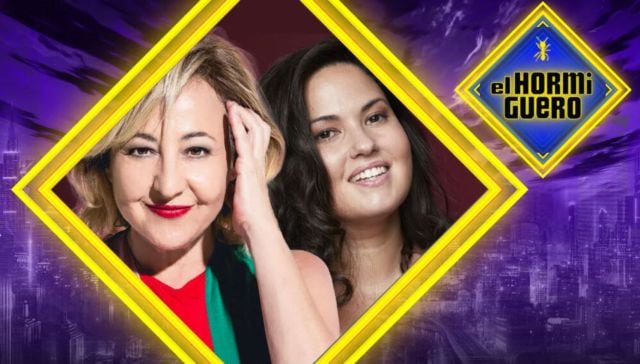 Carmen Machi y Laura Galán en 'El Hormiguero'.