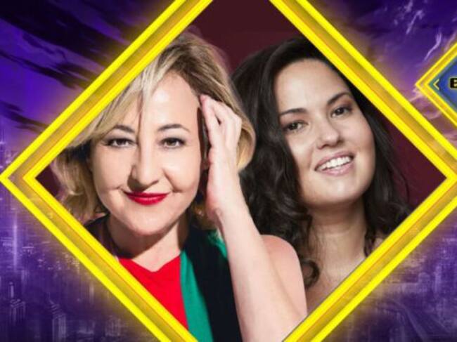 Carmen Machi y Laura Galán en 'El Hormiguero'.