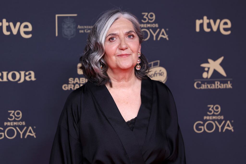 La actriz Ane Gabarain en los Premios Goya
