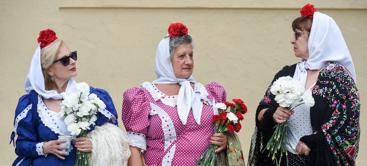 Chulapas en Madrid. (Photo By Gustavo Valiente/Europa Press via Getty Images)