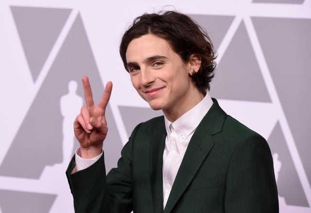 Timothée Chalamet ya ha ganado la bolsa, veremos si también se lleva la estatuilla.