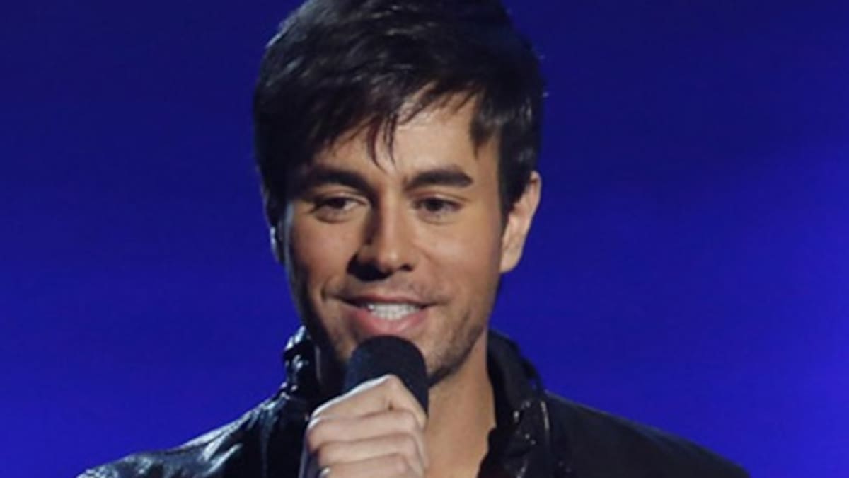 Enrique Iglesias está muy nervioso