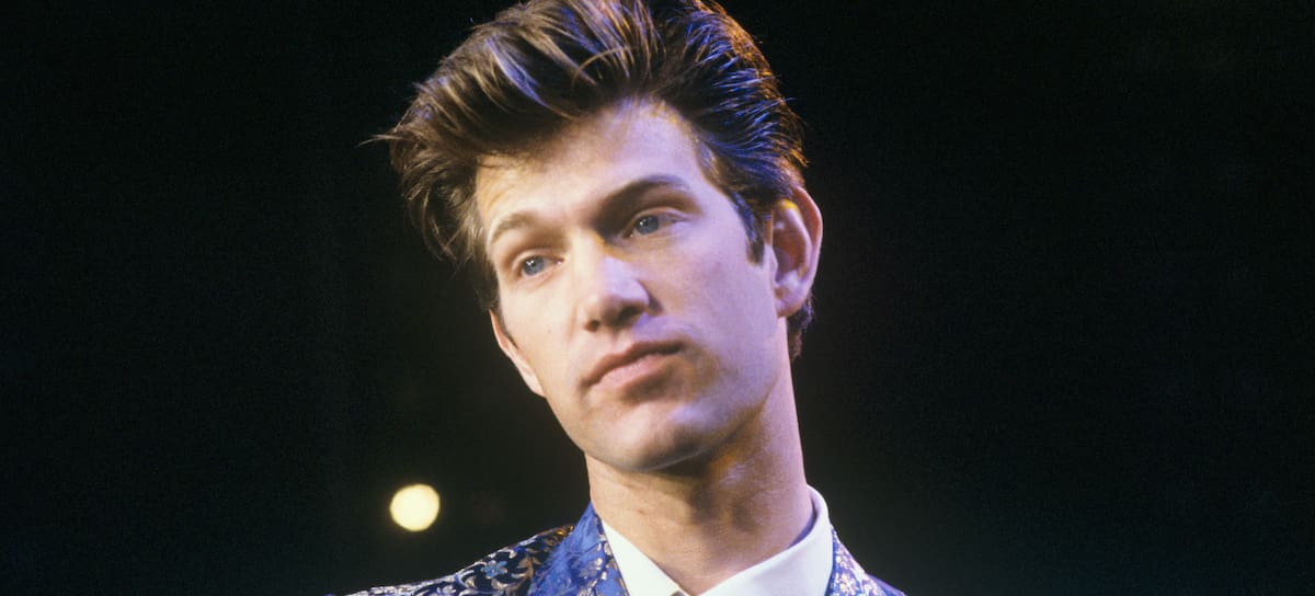 Chris Isaak, en Alemania en 1985.