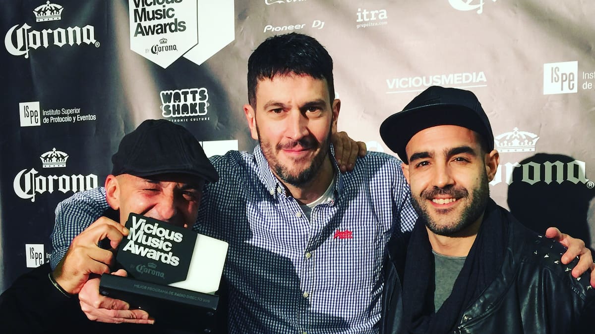 Los Pepes del premio a mejor programa de radio en España.