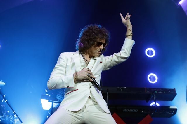 Enrique Bunbury actúa en un concierto de su última gira en Dallas en 2018.