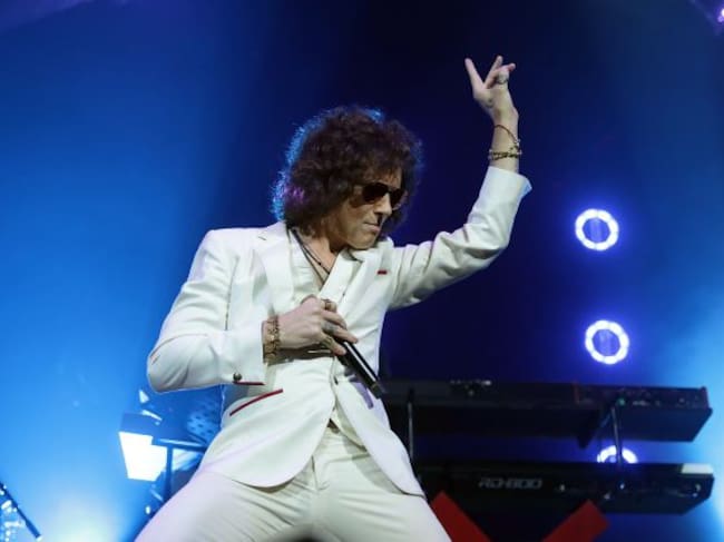 Enrique Bunbury actúa en un concierto de su última gira en Dallas en 2018.