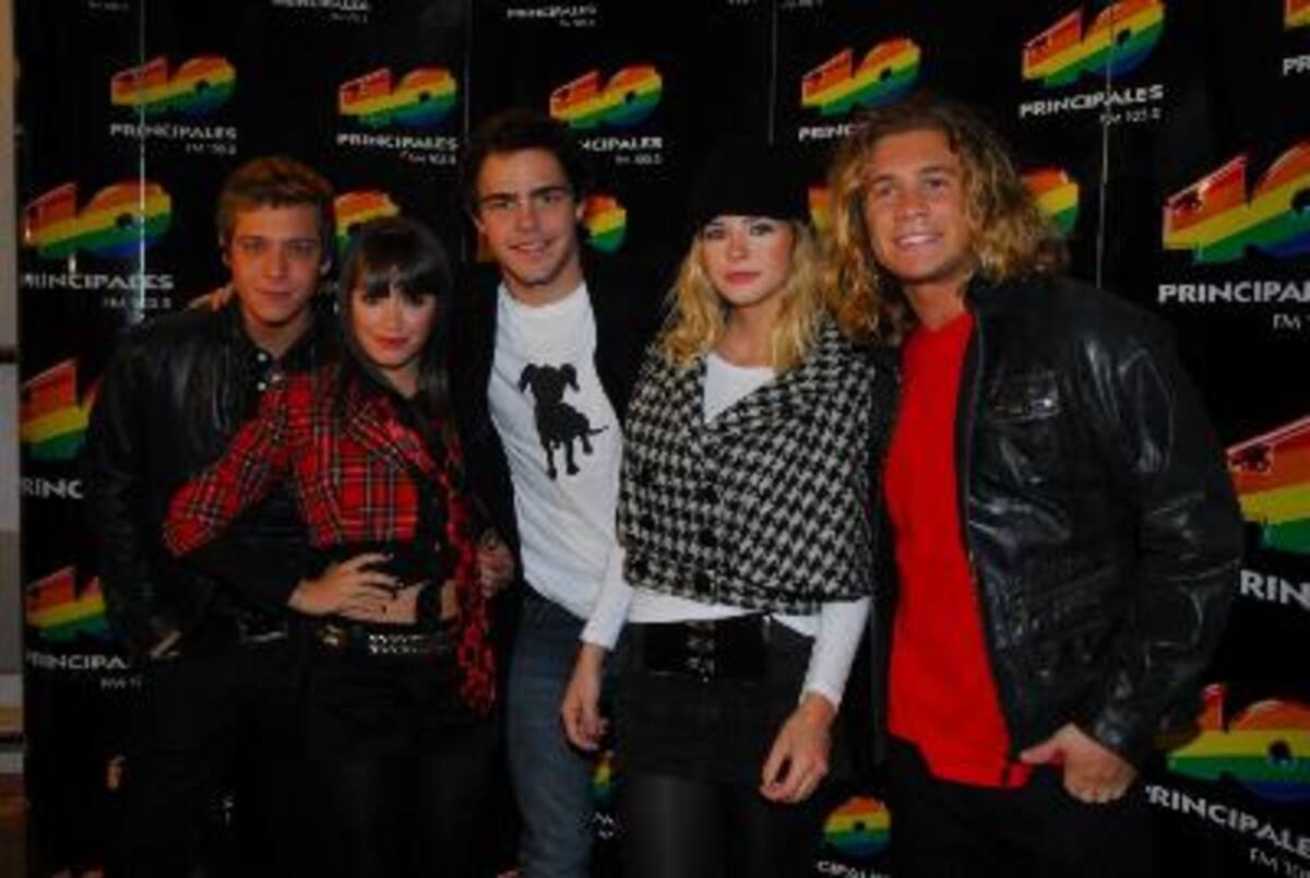 Estudio abierto con los Teen Angels en 40 Principales