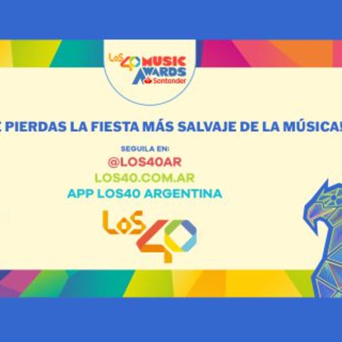 ¡MIRÁ EN VIVO LA GALA Y SHOWS DE LOS40 MUSIC AWARDS 2023!