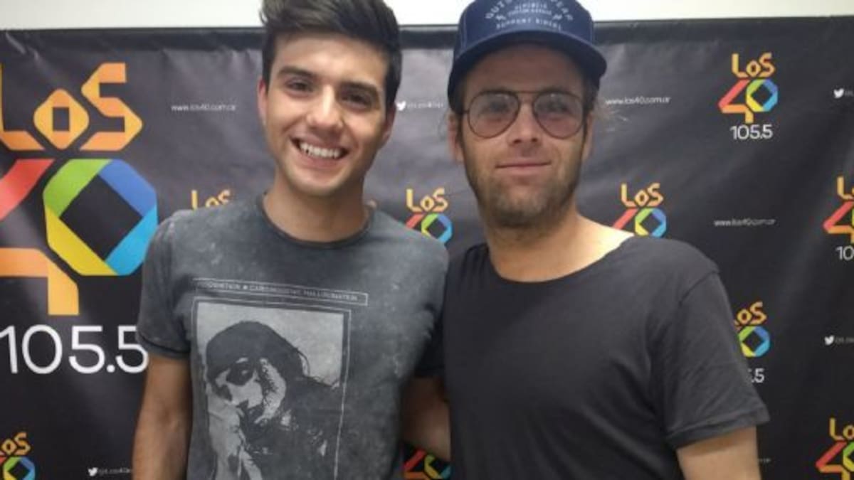 ¡Benja Amadeo en LOS40!