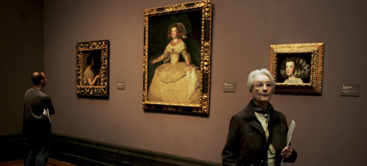 Obras de Velazquez en el la National Gallery de Londres.