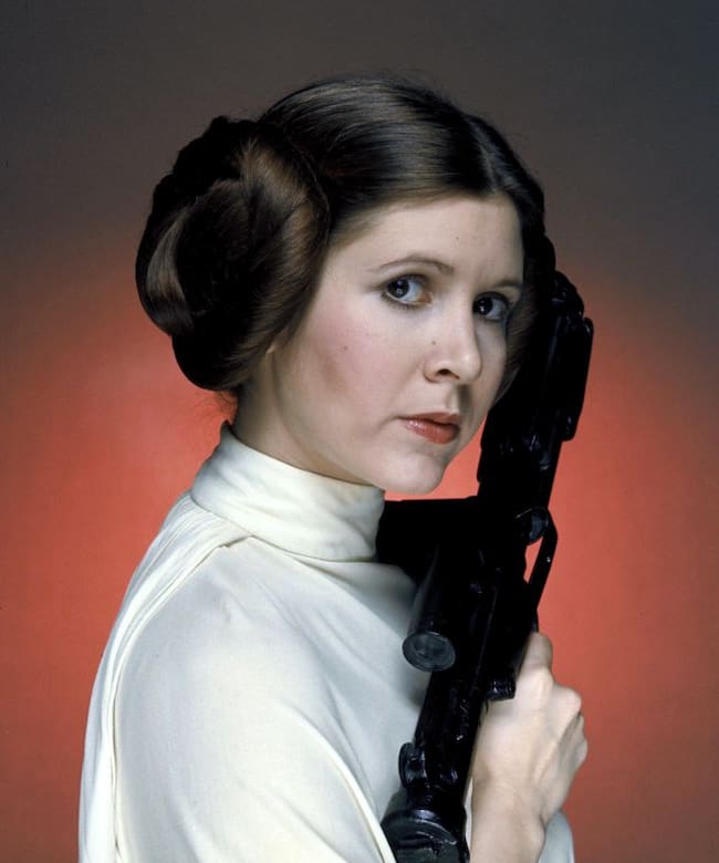 Carrie Fisher era la &#039;Princesa Leia&#039; en la saga &#039;Star Wars&#039;.