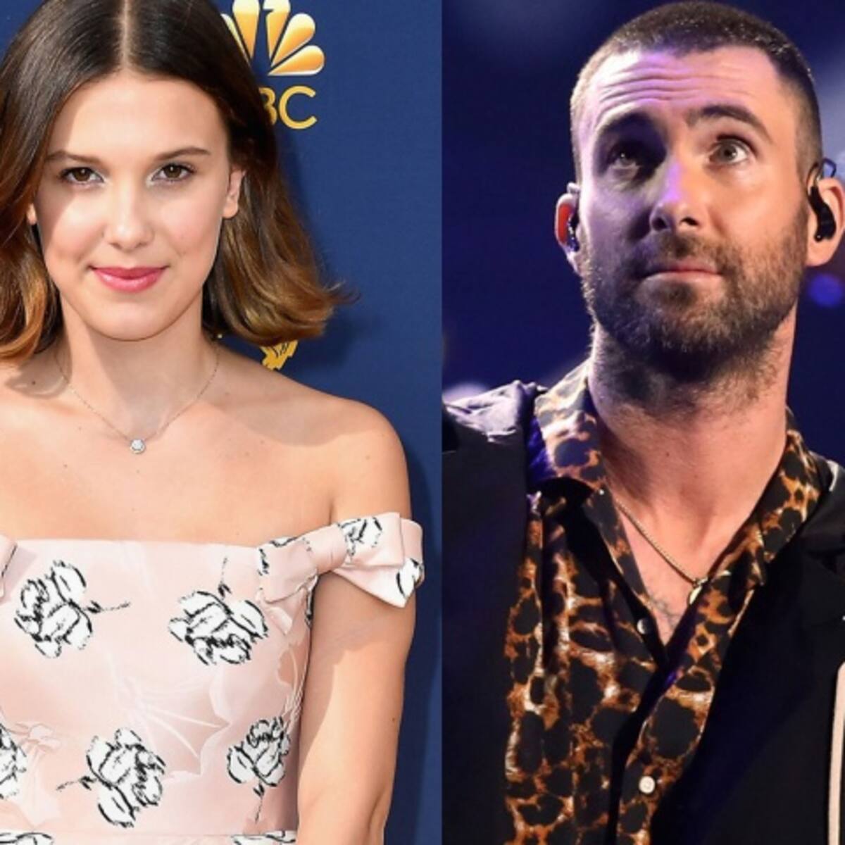 Millie Bobby Brown se subió al escenario con Maroon 5