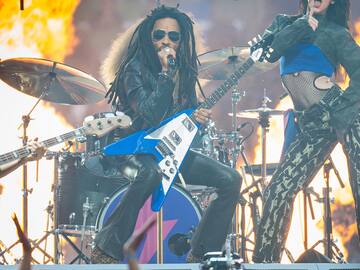 Así fue el concierto de Lenny Kravitz en la final de la Champions League 2024: cinco minutos de show y un público entregado
