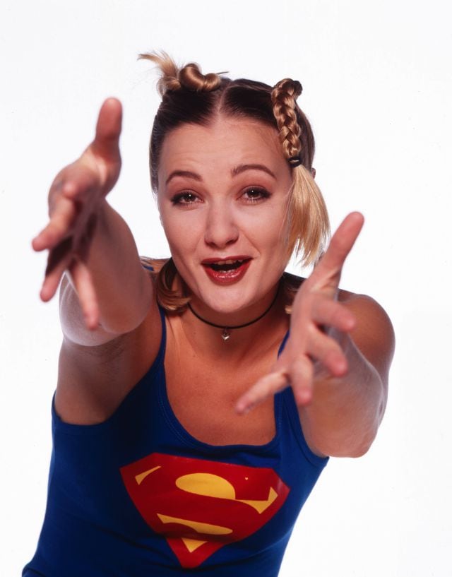 Whigfield, durante un photoshoot promocional en Munich en 1994.