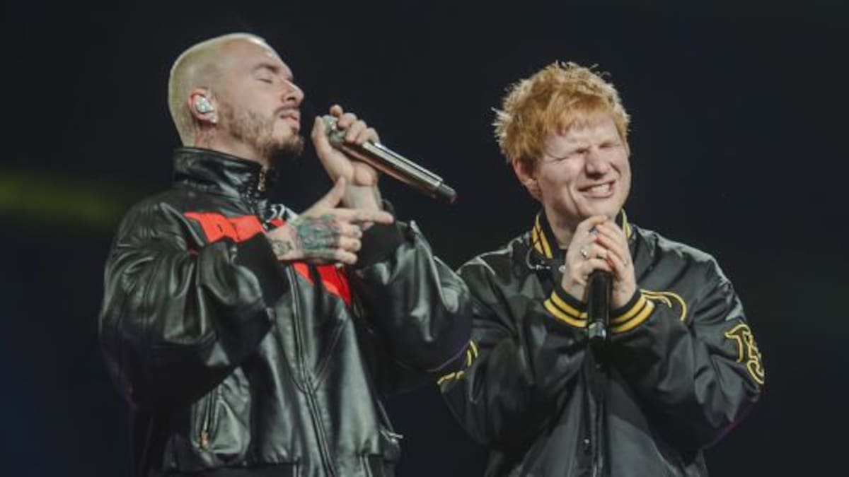 J balvin y Ed Sheeran la rompieron en Nueva York. ¿Se viene álbum colaborativo?