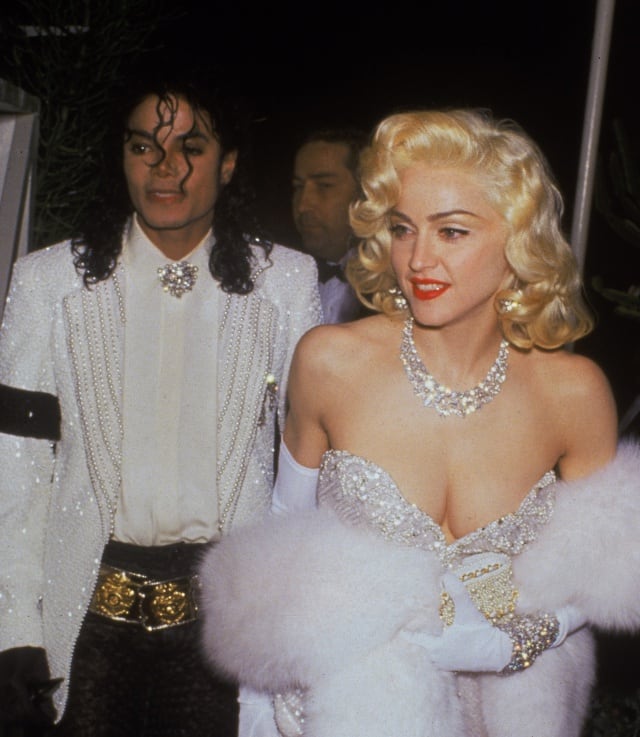 Michael Jackson y Madonna en los Premios Oscar de 1991