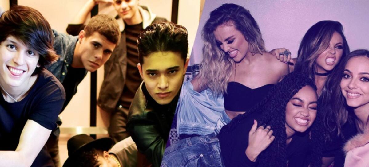 CNCO y LIttle MIX